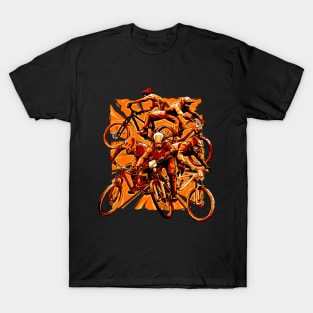 BMX Riders on Fire T-Shirt